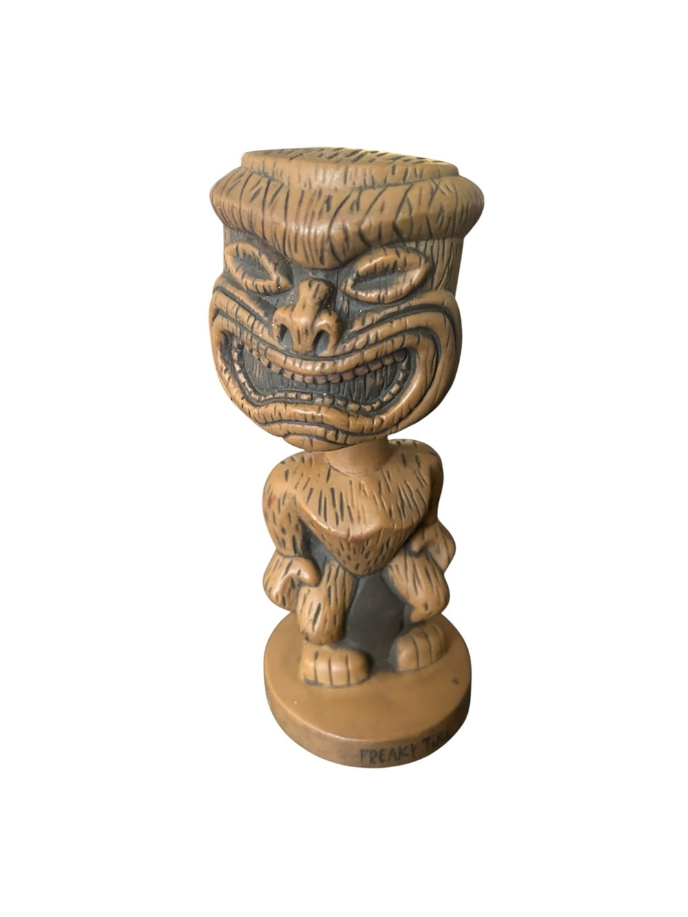 vintage 2000 Funko Wacky Wobbler "Freaky Tiki" bobblehead